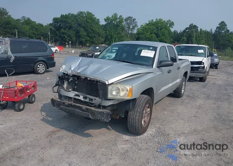 2006 Dodge Dakota Slt from USA, damaged, VIN 1D7HE48K96S533601